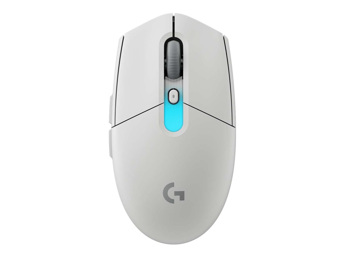 Logitech G G305 X SUPERLIGHT Optisk Trådløs Kablet Hvid