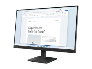 Lenovo L24-41 - LED-skærm - 24"" (23.8"" til at se) - 1920 x 1080 Full HD (1080p) @ 100 Hz - IPS - 250 cd/m² - 1300:1 - 4 ms - HDMI, VGA - ravnsort