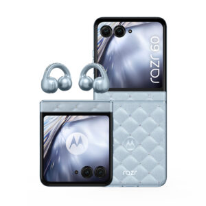 Motorola razr 60 + moto buds loop, 17,5 cm (6.9"), 8 GB, 256 GB, 50 MP, Android 15, Blå - Billede 4