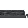 Logitech Signature MK650 Combo for Business - Sæt med mus og tastatur - trådløs - Bluetooth LE - QWERTY - US International - grafit