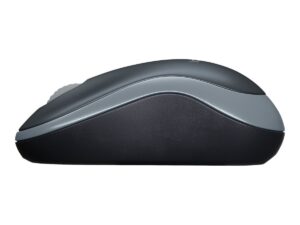 Logitech M185 - Mus - optisk - trådløs - 2.4 GHz - trådløs modtager (USB) - grå - Billede 5