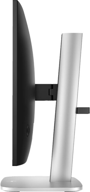HP 524pu - Series 5 Pro - LED-skærm - 24"" (23.8"" til at se) - 1920 x 1080 Full HD (1080p) @ 100 Hz - IPS - 350 cd/m² - 1500:1 - 5 ms - HDMI, DisplayPort, USB-C - jet black, naturlig sølv og jet sort (stativ) - Billede 4