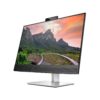 HP E27m G4 Conferencing Monitor - E-Series - LED-skærm - 27"" - 2560 x 1440 QHD @ 75 Hz - IPS - 300 cd/m² - 1000:1 - 5 ms - HDMI, DisplayPort, USB-C - højtalere - sølv (stander), sort hoved
