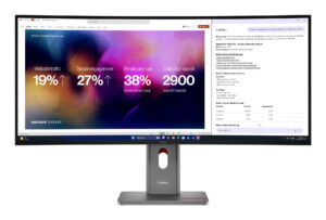 Lenovo ThinkVision P40WD-40 - LED-skærm - kurvet - 5K - 40"