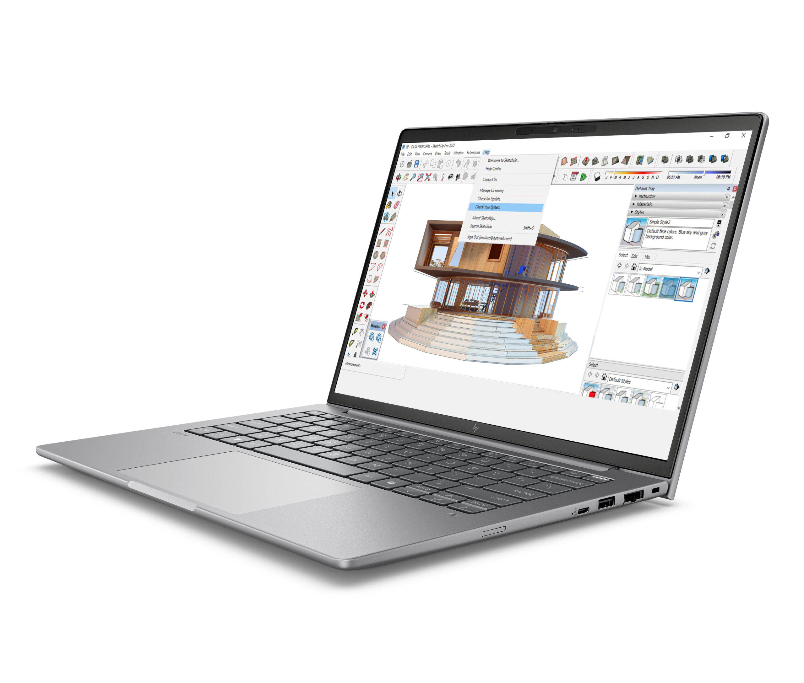 HP ZB8G1i14 U7 255H 14 24GB/512 PC - Billede 3