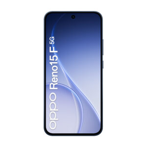 OPPO 15 F 5G. Skærm diagonal: 16,7 cm (6.57""), Skærmopløsning: 2372 x 1080 pixel. Processorserie: Snapdragon, Processormodel: 6 Gen 1. RAM kapacitet: 8 GB, RAM-type: LPDDR4X, Intern lagerkapacitet: 256 GB. Bagerste kamera opløsning (numerisk): 50 MP, Bagkamera type: Tredobbelt kamera. SIM-korts kapacitet: Dual SIM. Operativsystem installeret: Android 16.0. Batterikapacitet: 6500 mAh. Produktfarve: Sort. Vægt: 189 g - Billede 2