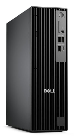 Dell Pro Slim Plus QBS1250 - AI PC - tynd desktop Core Ultra 7 265 / op til 5.3 GHz - RAM 16 GB - SSD 512 GB - NVMe, TLC - Intel Graphics - Gigabit Ethernet, Bluetooth, IEEE 802.11ax (Wi-Fi 6E) - Win 11 Pro - skærm: ingen - sort - BTS - med 3 års Basic Onsite - Billede 2