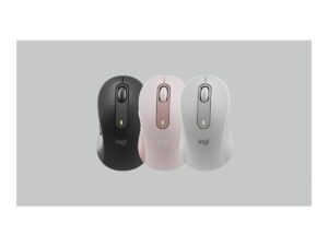 Logitech Signature M650 - Mus - optisk - 5 knapper - trådløs - Bluetooth, 2.4 GHz - Logitech Logi Bolt USB-modtager - rose - Billede 4