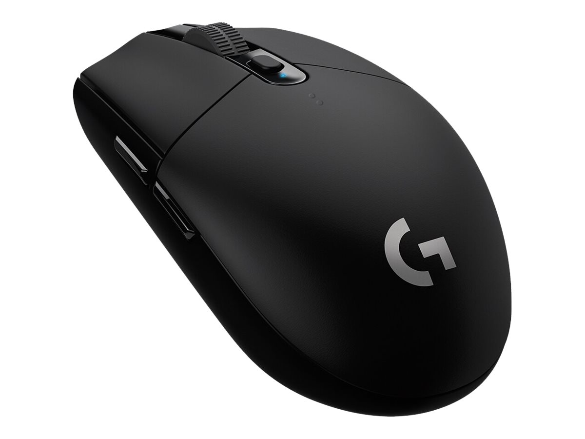 Logitech G G305 - Mus - optisk - 6 knapper - trådløs - 2.4 GHz - trådløs modtager (USB) - sort - Billede 4