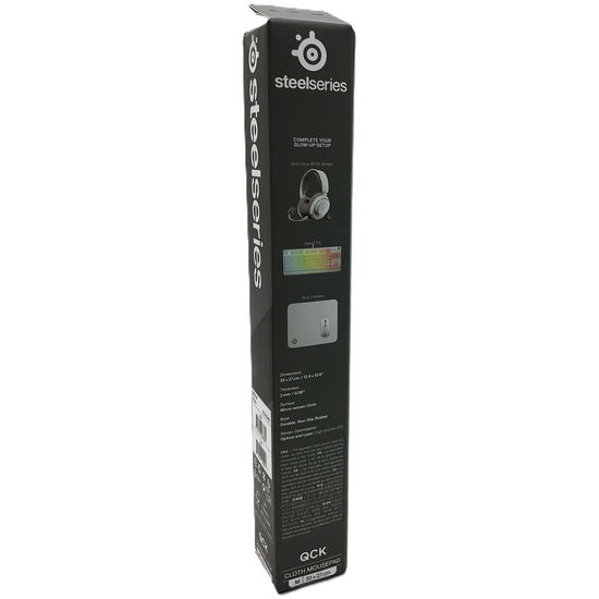 SteelSeries QcK - Musemåtte - medium - hvid - Billede 2