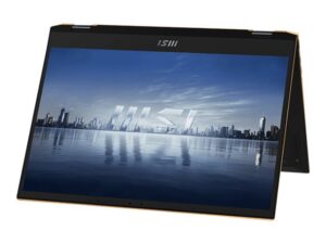 MSI Summit E13 Flip Evo A13MT-203NEU - Flipdesign - Intel Core i7 - 1360P / op til 5 GHz - Evo - Win 11 Pro - Intel Iris Xe Graphics - 16 GB RAM - 1 TB SSD NVMe - 13.4"" berøringsskærm 1920 x 1200 (Full HD Plus) @ 120 Hz - Wi-Fi 6E - blæksort - New Open Box - Billede 4