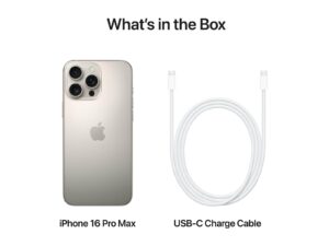Apple iPhone 16 Pro Max 1TB - Titanium - Billede 3