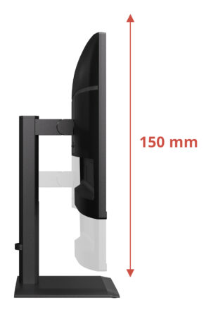 AOC X24E4U - E4 Series - LED-skærm - 24"" - 1920 x 1200 WUXGA @ 100 Hz - IPS - 1500:1 - 4 ms - HDMI, VGA, DisplayPort - højtalere - sort - Billede 4
