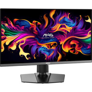 MSI MAG 272UP QD-OLED X24 - OLED-monitor - gaming - 27"" (26.5"" til at se) - 3840 x 2160 UHD @ 240 Hz - 1000 cd/m² - 1500000:1 - DisplayHDR 400 True Black - 0.03 ms - 2xHDMI, DisplayPort, USB-C - Billede 3