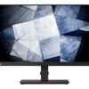 Lenovo ThinkVision P24h-2L - LED-skærm - 24"" (23.8"" til at se) - 2560 x 1440 QHD @ 60 Hz - IPS - 300 cd/m² - 1000:1 - 4 ms - HDMI, DisplayPort, USB-C - højtalere - ravnsort - Preowned Grade B