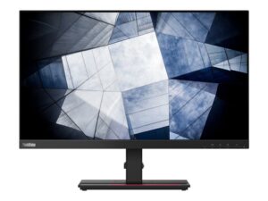 Lenovo ThinkVision P24h-2L - LED-skærm - 24"" (23.8"" til at se) - 2560 x 1440 QHD @ 60 Hz - IPS - 300 cd/m² - 1000:1 - 4 ms - HDMI, DisplayPort, USB-C - højtalere - ravnsort - Preowned Grade B