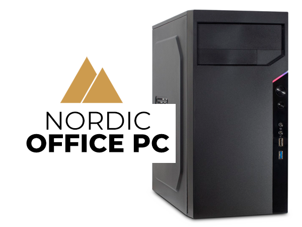AMD Ryzen 5 5600GT - 8GB DDR4 - GFX Onboard - 500GB M.2 SSD - 620W PSU - Uden OS - 3 års garanti