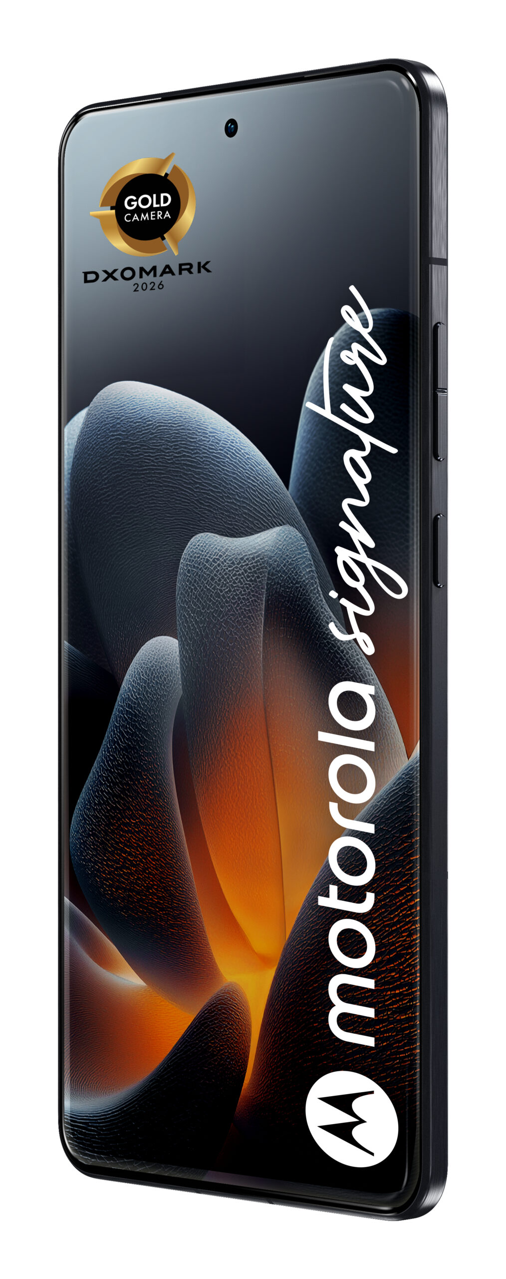 Motorola signature - 5G smartphone - dual-SIM - RAM 16 GB / Intern hukommelse 512 GB - OLED display - 6.78"" - 2780 x 1264 pixels (165 Hz) - 3x bagkamera 50 MP, 50 MP, 50 MP - front camera 50 MP - pantone carbon - Billede 5