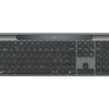 Logitech Signature Slim Solar+ K980&nbsp- Tastatur - trådløs - solcelle - Bluetooth/Logi Bolt - QWERTY - Nordic - grafit