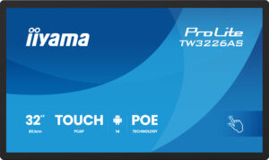 iiyama TW3226AS-B3P skilte display Kiosk design 80 cm (31.5") LED Wi-Fi 430 cd/m² Fuld HD Sort Berøringsskærm Indbygget processer Android 24/7 - Billede 2