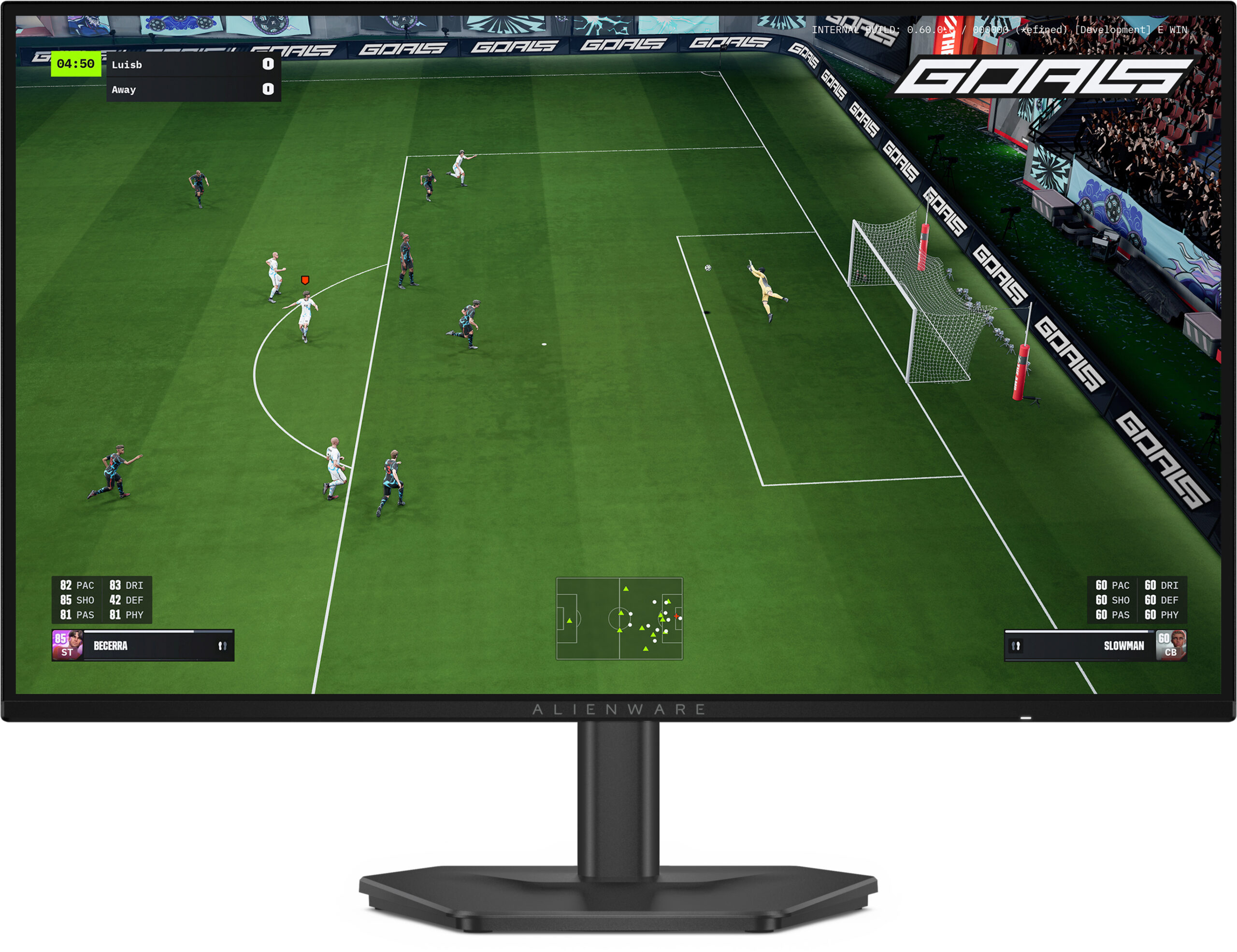 Alienware AW2726DL - LED-skærm - gaming - 27"" - 2560 x 1440 WQHD @ 280 Hz - IPS - 400 cd/m² - 1000:1 - 1 ms - HDMI, DisplayPort - sort - BTO - med 3 års Basic Hardware Service with Advanced Exchange efter fjerndiagnose - Billede 2