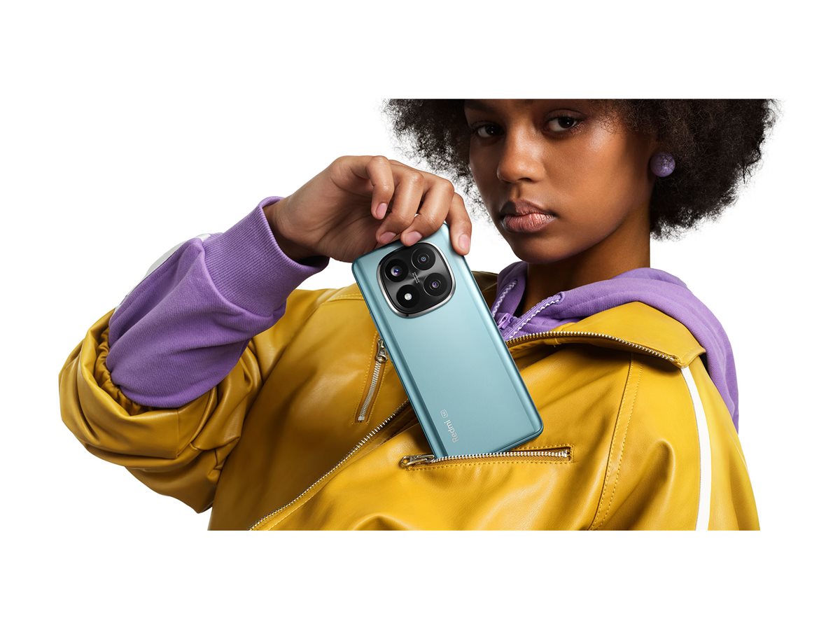 Xiaomi Redmi Note 14 Pro+ - 5G smartphone - dual-SIM - RAM 8 GB / Intern hukommelse 256 GB - OLED display - 6.67"" - 2712 x 1220 pixels (120 Hz) - 3x bagkamera 200 MP, 8 MP, 2 MP - front camera 20 MP - frostblå - Billede 2