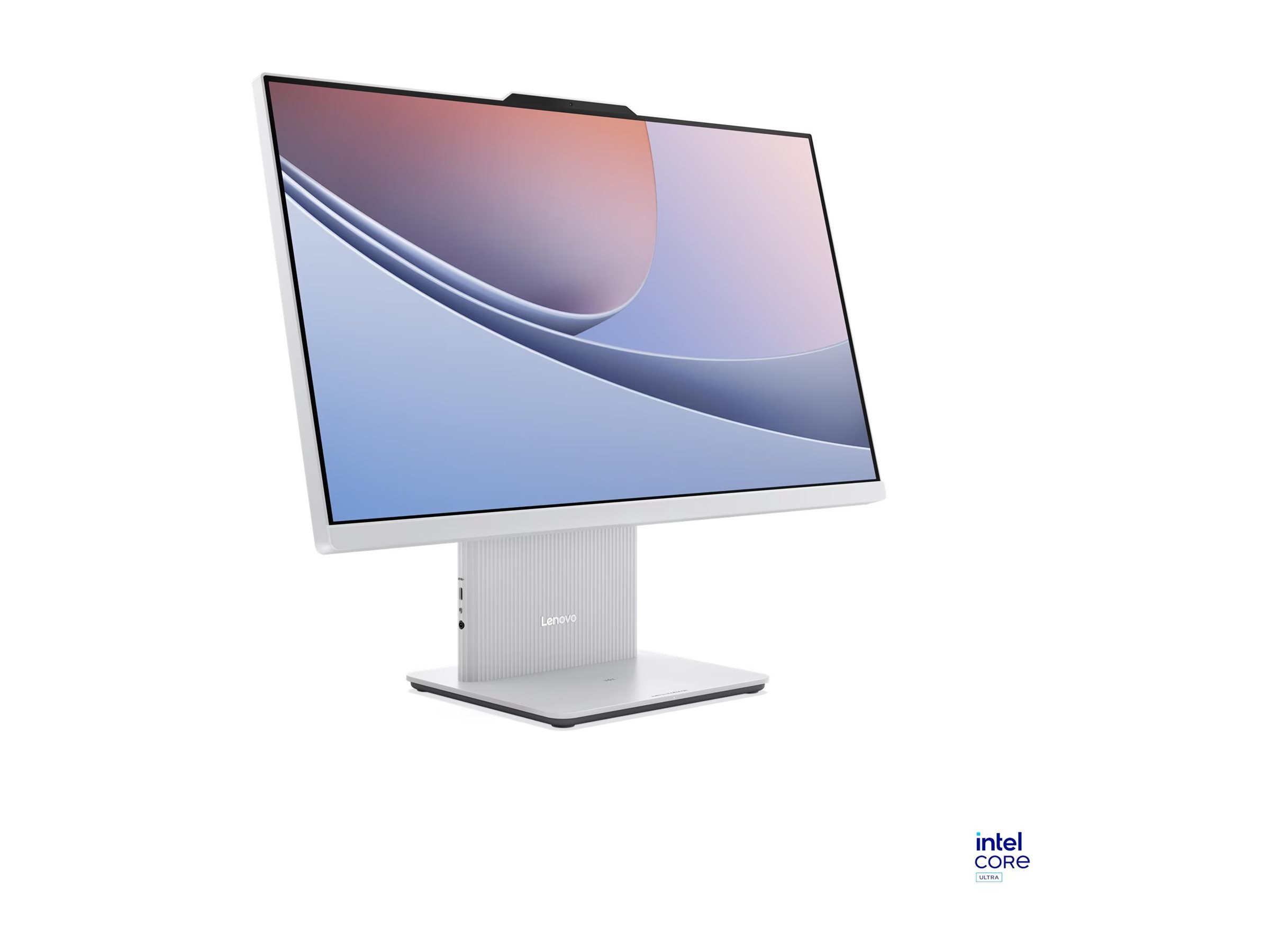 Lenovo IdeaCentre AIO 24ILL11 F0JY - AI PC - alt-i-én med monitorstander - Core Ultra 5 226V / op til 4.5 GHz - RAM 16 GB - SSD 512 GB - NVMe - Arc Graphics 130V - Bluetooth 5.3, IEEE 802.11ax (Wi-Fi 6) - Win 11 Home - skærm: LED 23.8"" 1920 x 1080 (Full HD) @ 100 Hz - tastatur: engelsk - skygrå - Billede 3
