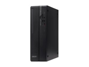 Acer Veriton X2 VX2730G - Kompakt tårn Core Ultra 5 225 / op til 4.9 GHz - RAM 16 GB - SSD 512 GB - DVD SuperMulti - Intel Graphics - Gigabit Ethernet, IEEE 802.11ax (Wi-Fi 6E), Bluetooth 5.3 - Win 11 Pro - skærm: ingen
