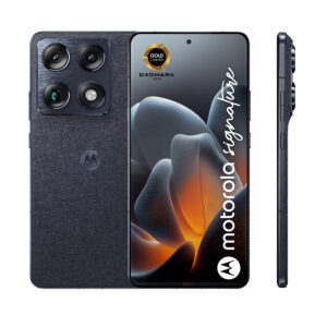Motorola signature - 5G smartphone - dual-SIM - RAM 16 GB / Intern hukommelse 512 GB - OLED display - 6.78"" - 2780 x 1264 pixels (165 Hz) - 3x bagkamera 50 MP, 50 MP, 50 MP - front camera 50 MP - pantone carbon - Billede 2