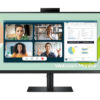 Samsung S24A400VEU - S40VA Series - LED-skærm - 24"" - 1920 x 1080 Full HD (1080p) @ 75 Hz - IPS - 250 cd/m² - 1000:1 - 5 ms - HDMI, VGA, DisplayPort - højtalere - sort