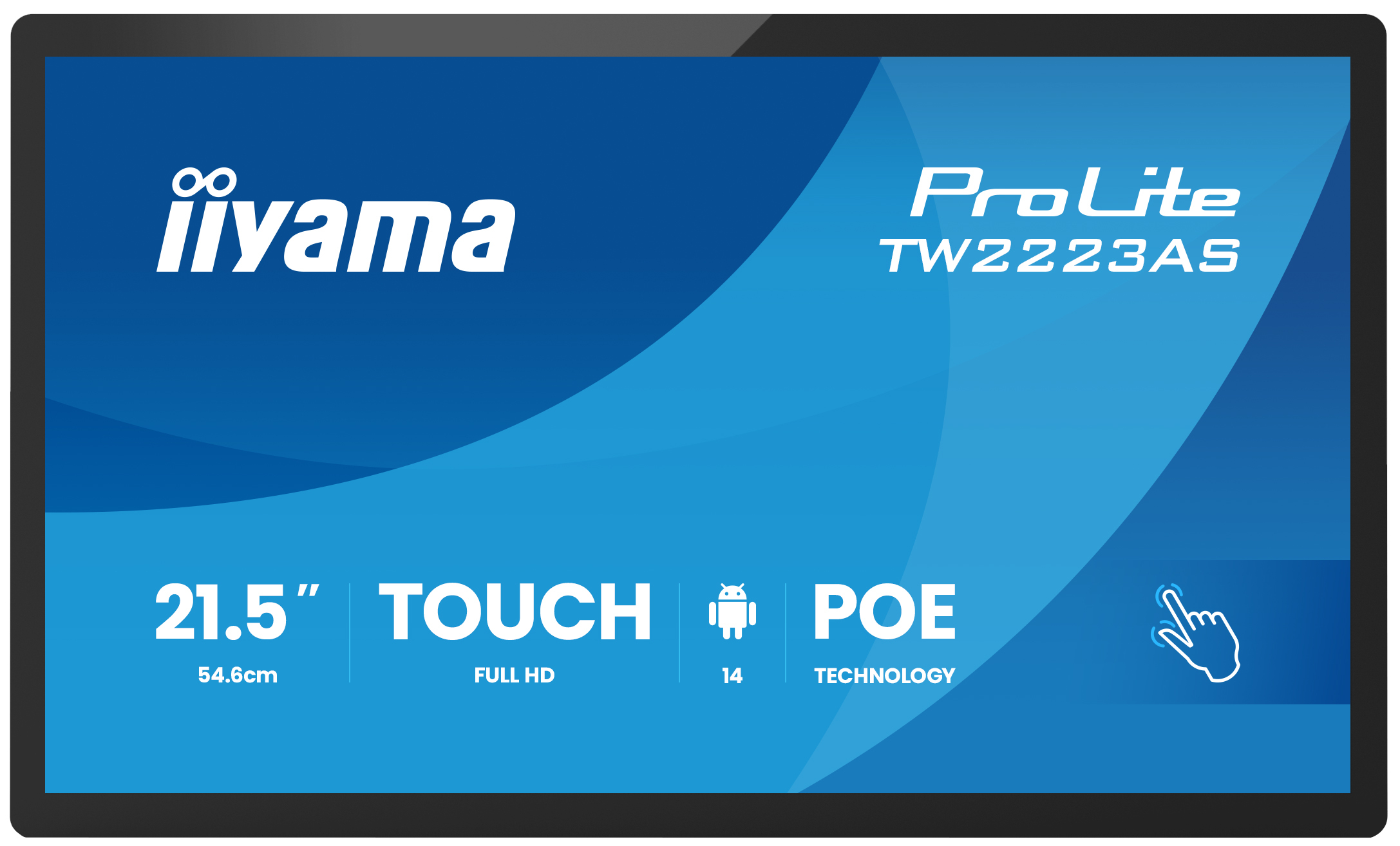 iiyama ProLite TW2223AS-B3P computer monitor - Billede 3