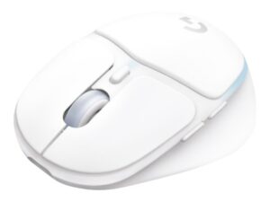 Logitech G G705 - Mus - små hænder - 6 knapper - trådløs - Bluetooth - USB Logitech LIGHTSPEED-modtager - hvid - Billede 2