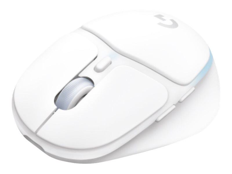 Logitech G G705 - Mus - små hænder - 6 knapper - trådløs - Bluetooth - USB Logitech LIGHTSPEED-modtager - hvid - Billede 2