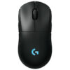 Logitech G PRO 2 - Mus - gaming - højre- og venstrehåndet - optisk - 8 knapper - trådløs, kablet - 2.4 GHz, USB - USB Logitech LIGHTSPEED-modtager - sort