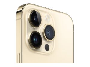 Apple iPhone 14 Pro - 5G smartphone - dual-SIM / Intern hukommelse 128 GB - OLED-skærm - 6.1"" - 2556 x 1179 pixels (120 Hz) - 3x bagkamera 48 MP, 12 MP, 12 MP - front camera 12 MP - guld - Preowned Grade B - Billede 3