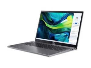 Acer Aspire Go 17 AG17-31P - Intel N-series - N355 / op til 3.9 GHz - Win 11 Home - Intel Graphics - 8 GB RAM - 256 GB SSD NVMe, 3D Triple-level Cell (TLC) - 17.3"" IPS 1920 x 1080 (Full HD) - Wi-Fi 6 - stålgrå - kbd: Nordisk - Billede 3