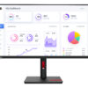 Lenovo ThinkVision T32p-30 - LED-skærm - 31.5"" - 3840 x 2160 4K - IPS - 350 cd/m² - 1000:1 - HDR10 - 4 ms - HDMI, DisplayPort, USB-C - ravnsort