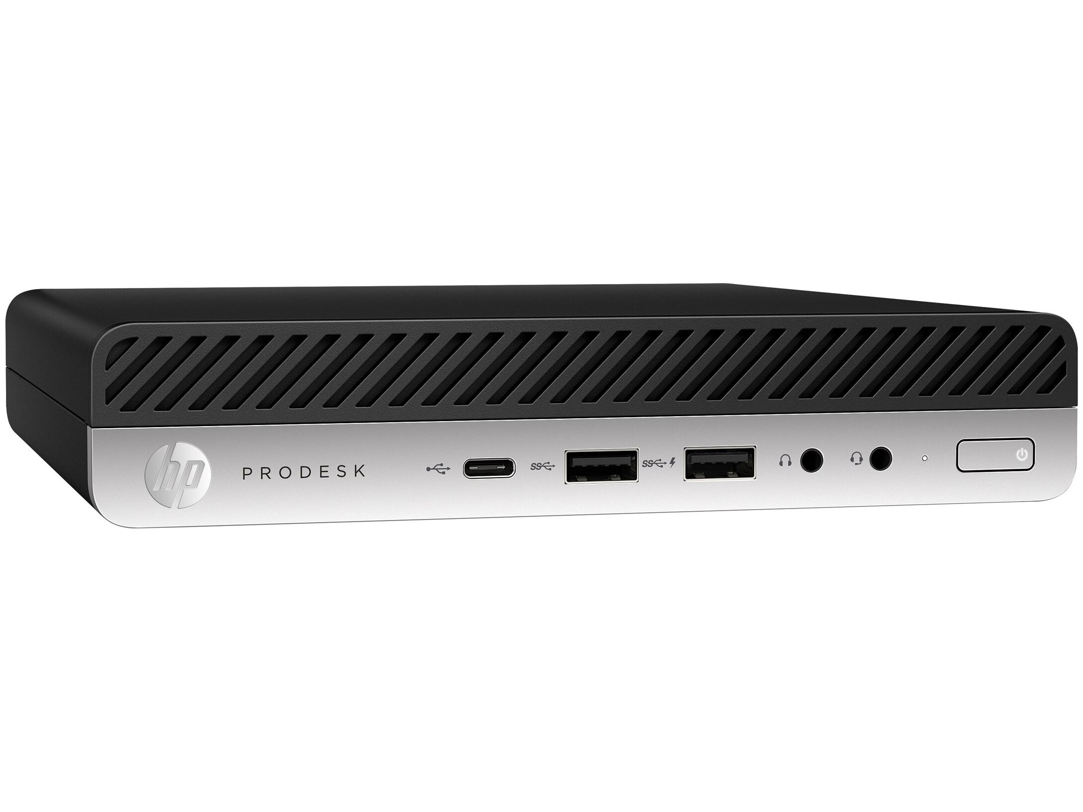 HP ProDesk 600  G5 - mini desktop Core i3 9100T / op til 3.7 GHz - RAM 8 GB - SSD 256 GB - UHD Graphics 630 - Gigabit Ethernet - Win 11 Pro 64-bit - Preowned Grade A - Billede 3