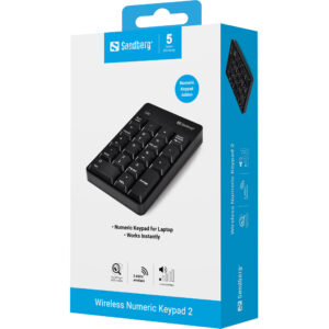Sandberg Wireless Numeric Keypad 2 - Billede 3