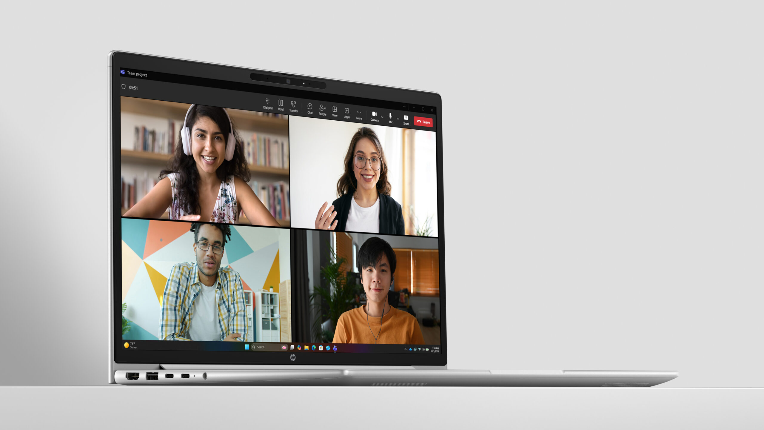 HP ProBook 4 G2a Notebook AI - 14" | Ryzen 5 | 16 GB RAM | 512 GB SSD - Billede 2