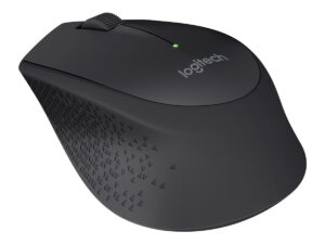 Logitech M280 - Mus - højrehåndet - optisk - 3 knapper - trådløs - 2.4 GHz - trådløs modtager (USB) - sort - Billede 4