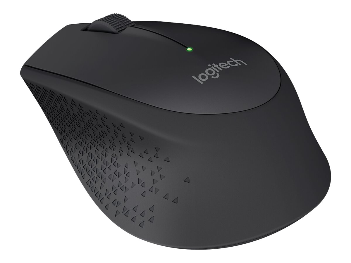 Logitech M280 - Mus - højrehåndet - optisk - 3 knapper - trådløs - 2.4 GHz - trådløs modtager (USB) - sort - Billede 4