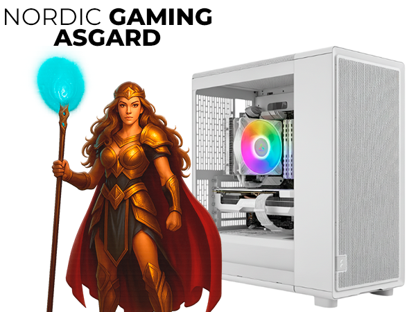 AMD CPU Ryzen 5 9600X - 32GB DDR5 - RX 9060 XT 16GB - 1TB M.2 SSD - 850W PSU - Uden OS - 3 års garanti