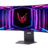 LG UltraGear 34GS95QE-B - OLED-monitor - gaming - kurvet - 34"" (33.9"" til at se) - 3440 x 1440 UWQHD @ 240 Hz - 275 cd/m² - 1500000:1 - DisplayHDR 400 True Black - 0.03 ms - 2xHDMI, DisplayPort