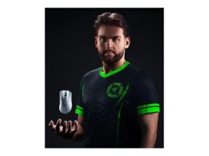 Razer DeathAdder V4 Pro - Mus - ergonomisk - højrehåndet - optisk - 6 knapper - trådløs, kablet - USB - hvid - Billede 3