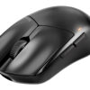 be quiet! Dark Perk Sym&nbsp- Mus - gaming - optisk -&nbsp trådløs, kablet - 2.4 GHz, USB - sort
