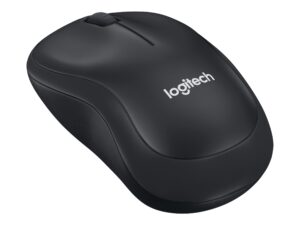 Logitech M220 Silent - Mus - optisk - 3 knapper - trådløs - 2.4 GHz - trådløs modtager (USB) - brunsort - Billede 2