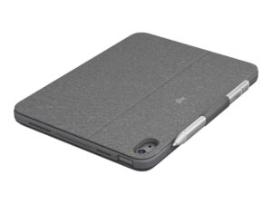 Logitech Combo Touch - Tastatur og folio-kasse - med trackpad - bagbelyst - Apple Smart connector - QWERTY - nordisk (dansk/finsk/norsk/svensk) - oxford-grå - for Apple 10.9-inch iPad (10. generation) iPad A16 Wi-Fi, A16 Wi-Fi + Cellular - Billede 5