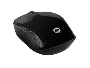 HP 200 - Mus - højre- og venstrehåndet - optisk - trådløs - 2.4 GHz - trådløs modtager (USB)