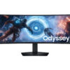 Samsung Odyssey G9 S49FG912EU - G91F Series - LED-skærm - gaming - kurvet - 49"" - 5120 x 1440 Dual Quad HD @ 144 Hz - VA - 350 cd/m² - 2500:1 - DisplayHDR 600 - 1 ms - 2xHDMI, DisplayPort - sort